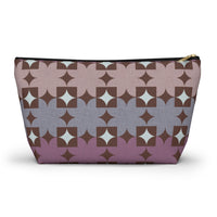 World's Fair Accessory Pouch w T-bottom in Purple